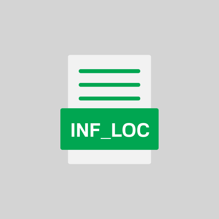INF_LOC Endung