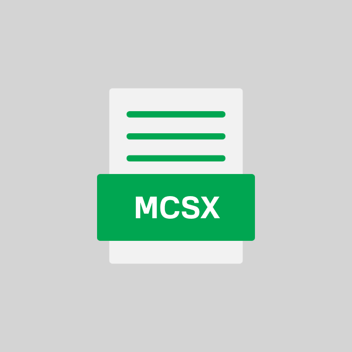 MCSX Endung