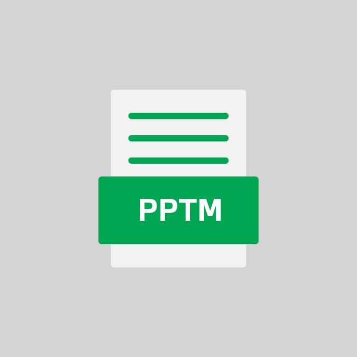 PPTM Datei