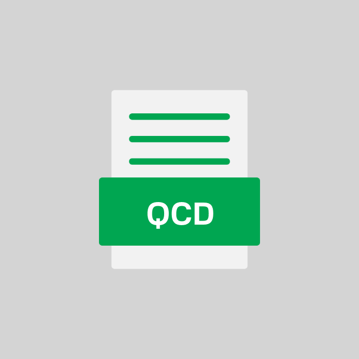 QCD Datei
