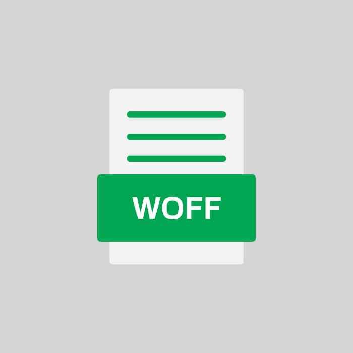 WOFF Datei