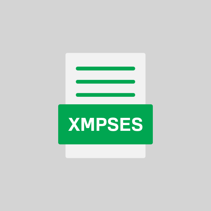 XMPSES Endung