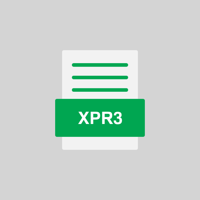 XPR3 Endung