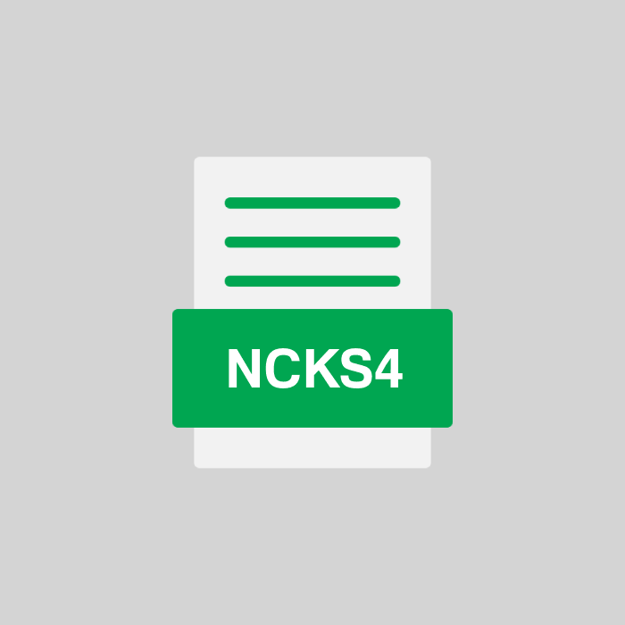 NCKS4 Endung