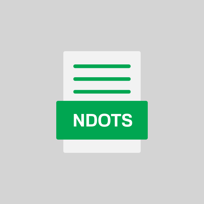 NDOTS Endung