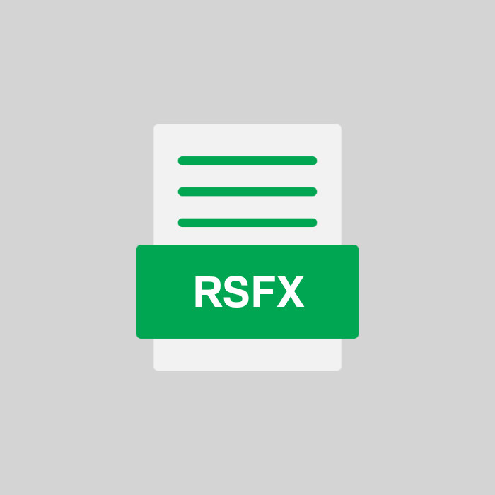 RSFX Endung