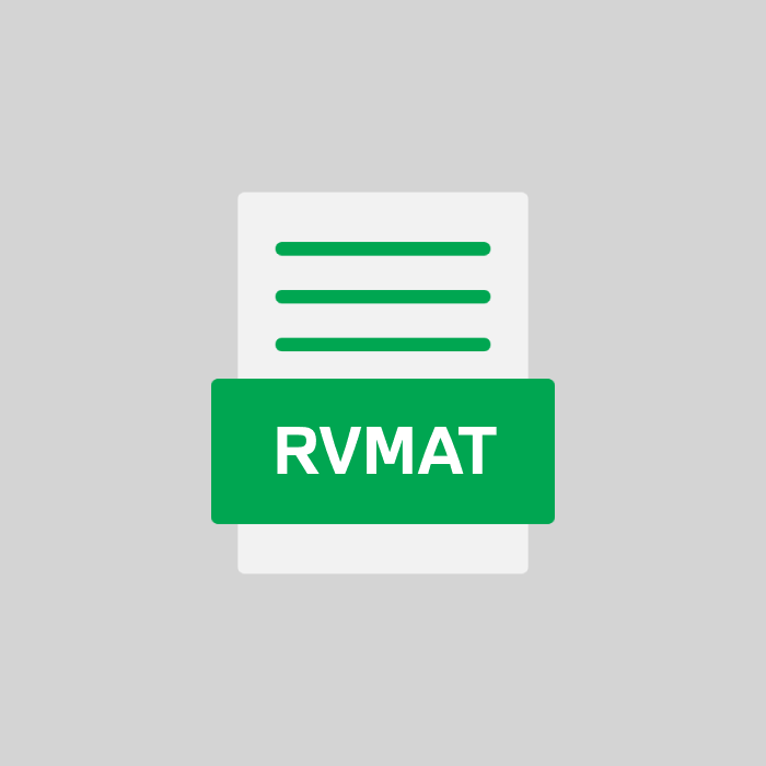 RVMAT Endung