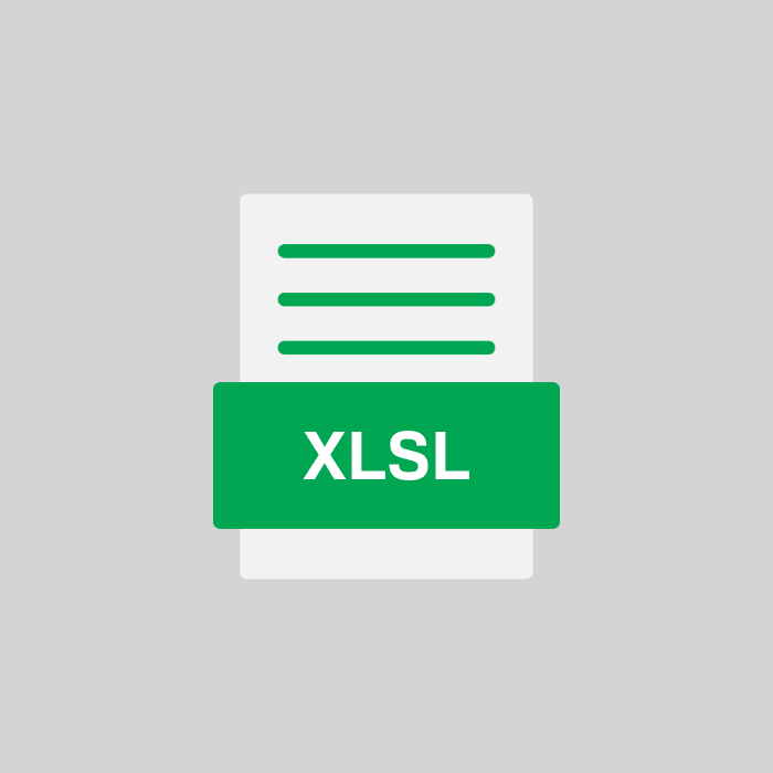 XLSL Endung