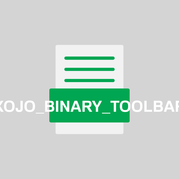 XOJO_BINARY_TOOLBAR Endung