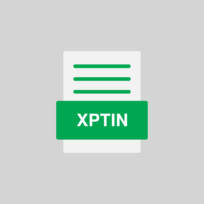 XPTIN Endung