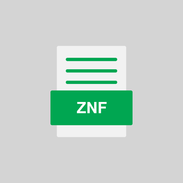 ZNF Endung