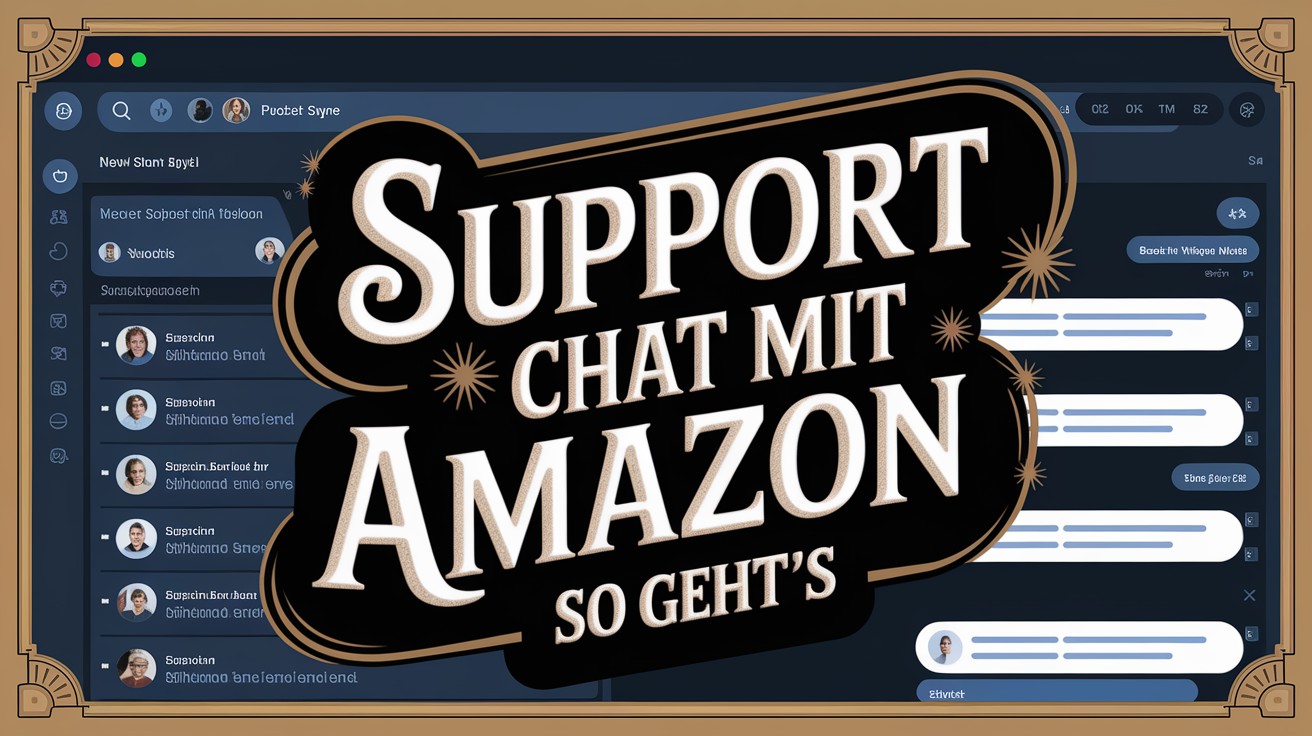AMAZON SUPPORT IM CHAT ERREICHEN